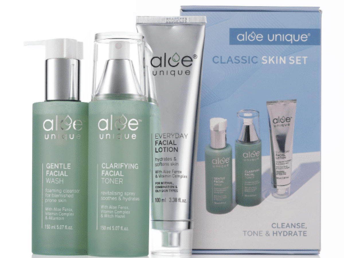ESS EXCELLENT SKIN LOTION & EMULSION セット Shop Skin Set | Cleanse, Tone, Moisturise with Aloe Ferox - Aloe