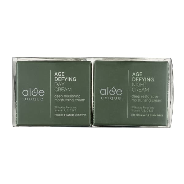 Day and Night Cream Duo Set - Age Defying | Aloe Unique | South Africa