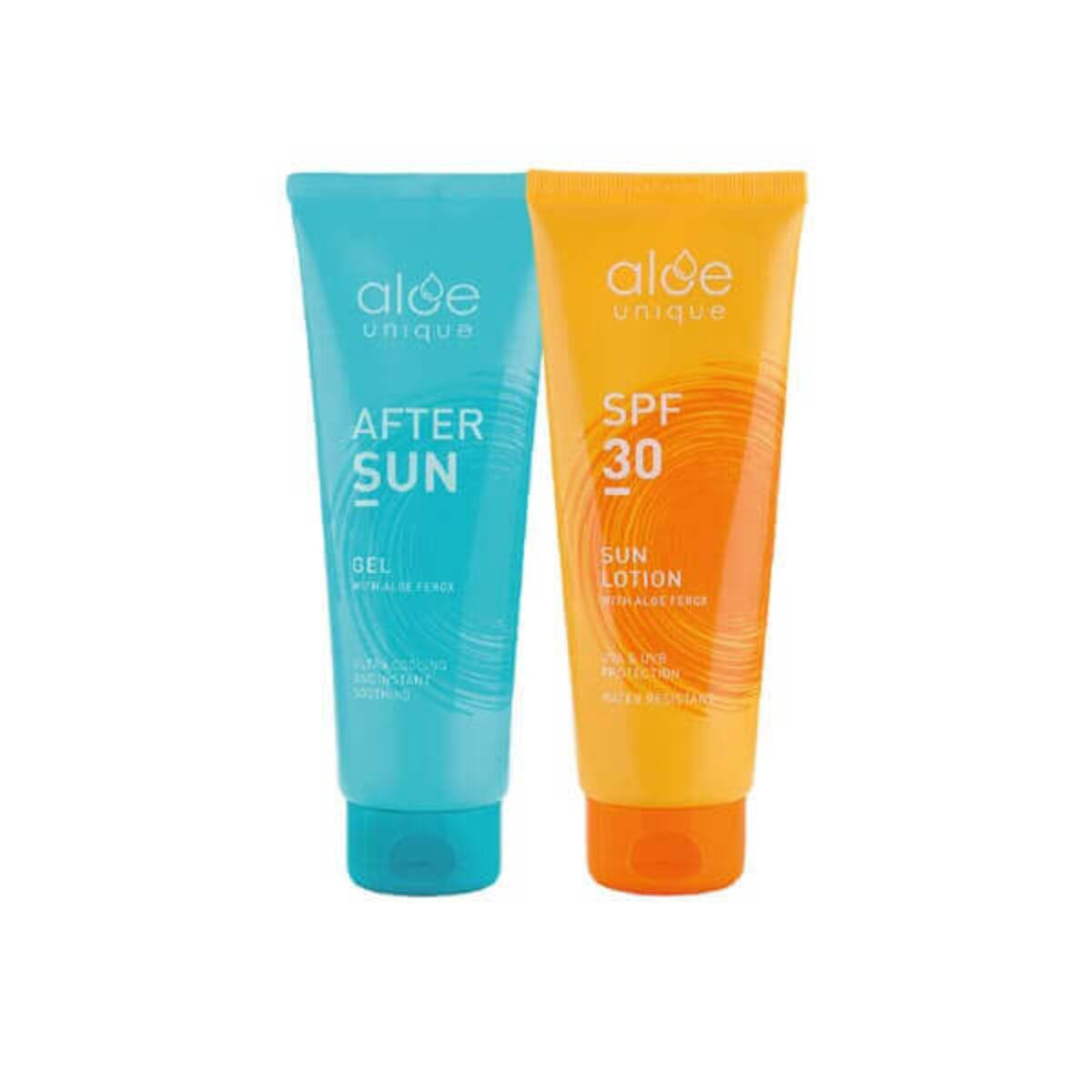 Buy SPF 30 & After Sun Gel Set - Aloe Unique Online Store