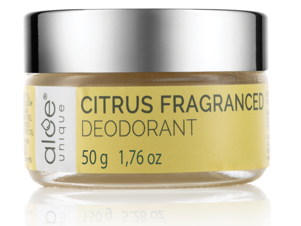 Citrus Fragranced Deodorant | Solid Deodorant - Aloe Unique South
